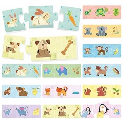 Headu- Cuccioli &amp; Pappa Gioco, Multicolore, IT20058