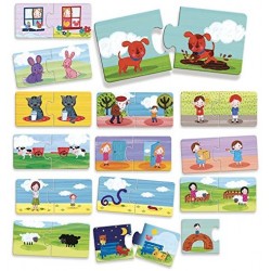 Headu-Il Gioco dei Contrari Educativo, Multicolore, IT20584