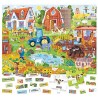 Headu- Easy English 100 Words Farm Gioco Educativo, Multicolore, IT20997