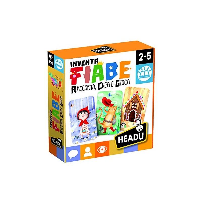 Headu- Inventa Fiabe Cenerentola Giochi Educativi, IT22960