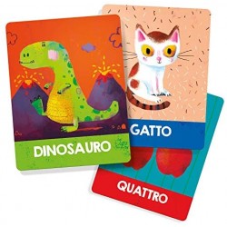 headu- Flashcards Montessori Prime Scoperte Giochi Educativi, IT23097