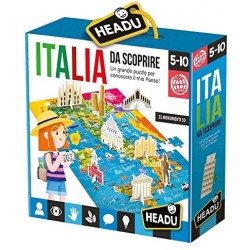 Headu- Italia da Scoprire Puzzle, Multicolore, IT23110