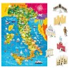 Headu- Italia da Scoprire Puzzle, Multicolore, IT23110