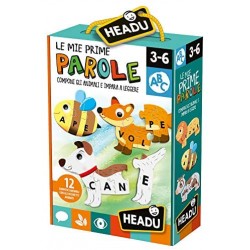 Headu - Le Mie Prime Parole Giochi Educativi, Multicolore, IT23127