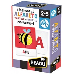 Headu - Flashcards Alfabeto Tattile e Fonetico, IT23752