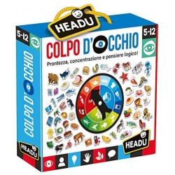 Headu - Colpo d Occhio Gioco Educativo, Multicolore, IT24162