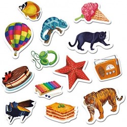 Headu - Colpo d Occhio Gioco Educativo, Multicolore, IT24162