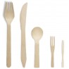 Forchetta legno – Jungle Green Addicted - Wooden Fork - Hot & Cold use - 50 pz - 16,5 cm, JL689160