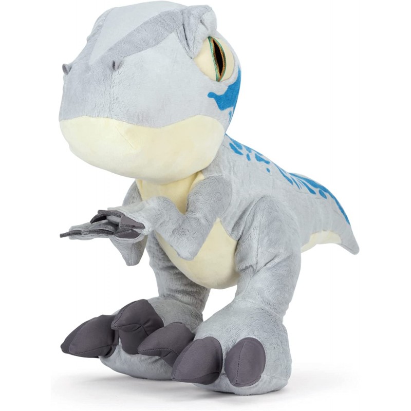 Grandi Giochi - Peluche Jurassic World, BLUE 25 cm, JUR00100