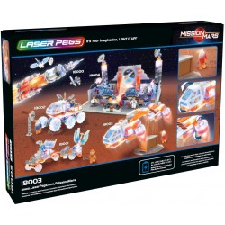 Laser Pegs Set Costruzioni Luminose, Mars Shuttle, 280 Pezzi, 18003