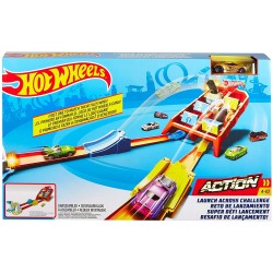 Hot Wheels - Pista Lanciatore Infernale, Playset per Macchinine con Veicolo Incluso, Gioco per Bambini di 4 + Anni, L6383