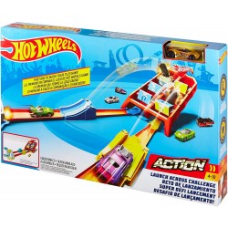 Hot Wheels - Pista Lanciatore Infernale, Playset per Macchinine con Veicolo Incluso, Gioco per Bambini di 4 + Anni, L6383
