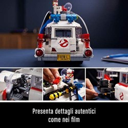 LEGO Creator Expert ECTO-1 Ghostbusters, Macchina Grande da Collezione, Set da Esposizione per Adulti, 10274