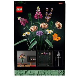 LEGO Creator Expert Bouquet di Fiori, Set Collezione Botanica e Idea Regalo per Adulti, Modello da Esposizione, 10280