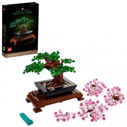 LEGO Creator Expert Albero Bonsai, Set per Adulti, Home Decor DIY, Collezione Botanica, Modello da Esposizione, 10281