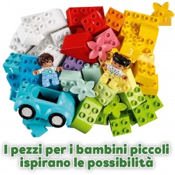 LEGO DUPLO Classic Contenitore di Mattoncini, Set da Costruzione con Contenitore, per Bambini di 1,5 Anni, 10913