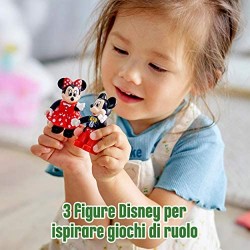 LEGO DUPLO Disney Il Treno del Compleanno di Topolino e Minnie con Torta e Palloncini, Giocattoli per Bambini, 10941