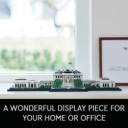 LEGO Architecture La Casa Bianca, Collezione Monumenti per Adulti, Idea Regalo da Collezione, 21054