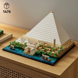 LEGO 21058 - Architecture La Grande Piramide di Giza, Set da Collezione per Adulti, Hobby Creativi con le Costruzioni - LG21058