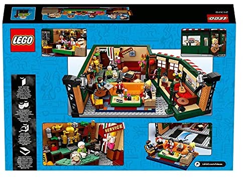 LEGO Ideas Central Perk, Gadget per il 25° Anniversario della Serie TV  Friends, con Iconica Caffetteria e 7 Minifigure, Costruzi