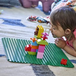 LEGO DUPLO Classic Base Verde Grande, Giocattolo per Bambini in Età Prescolare, 2304
