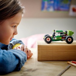 LEGO Creator 3in1 Buggy Fuoristrada, Set di Macchine Giocattolo, Escavatore, Veicolo Multiterreno, Giochi per Bambini dai 7 Anni