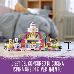 LEGO 41393 - Friends Concorso di Cucina Set di Costruzioni per Bambine, con la Mini-Doll di Stephanie, Molte Torte e Cibo - LG41