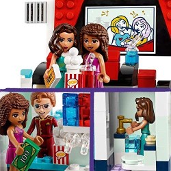 LEGO Friends Il Cinema di Heartlake City, Playset con Porta Cellulare e 3 Mini-doll, 41448