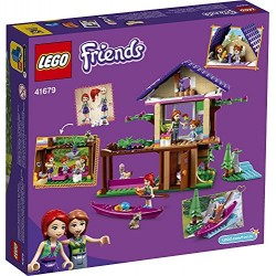LEGO Friends La Baita nel Bosco, Casa sull Albero Giocattolo, Costruzioni per Bambini di 6 Anni con 2 Mini Bamboline, 41679
