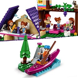 LEGO Friends La Baita nel Bosco, Casa sull Albero Giocattolo, Costruzioni per Bambini di 6 Anni con 2 Mini Bamboline, 41679