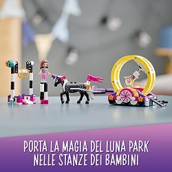 LEGO Friends Acrobazie Magiche, Set di Costruzioni per Bambini di 6 Anni con le Mini Bamboline di Olivia e Stella, 41686