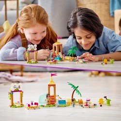 LEGO Friends Il Parco Giochi dei Cuccioli, Giocattolo con Scivolo e Mini Bamboline, Set per Bambini dai 5 Anni in su, 41698