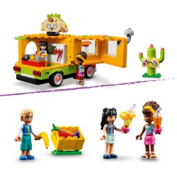 LEGO Friends Il Mercato dello Street Food, Include Camion dei Tacos e Bar dei Frullati, Giochi per Bambini dai 6 Anni, 41701