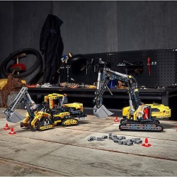 LEGO Technic Escavatore Pesante, Trattore, Modellino 2 in 1, Kit di Costruzione Veicolo Scavatore per Bambini dagli 8 Anni in Su