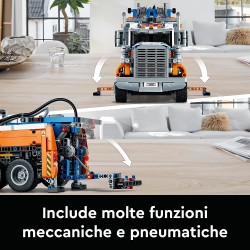 LEGO 42128 - Technic Camion Fuoristrada 4x4 Mercedes-Benz Zetros, Macchina Telecomandata - LG42128
