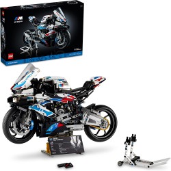 LEGO 42130 - Technic BMW M 1000 RR, Moto per Adulti da Costruire, Modellino Replica Superbike con Dettagli Originali - LG42130