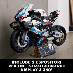 LEGO 42130 - Technic BMW M 1000 RR, Moto per Adulti da Costruire, Modellino Replica Superbike con Dettagli Originali - LG42130
