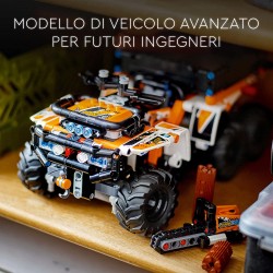LEGO Technic Fuoristrada, Camion Giocattolo a 6 Ruote, Mattoncini
