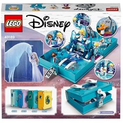 LEGO Disney Princess Frozen 2 Elsa e Le Avventure Fiabesche del Nokk, Giocattolo in Valigetta da Viaggio Portatile, 43189