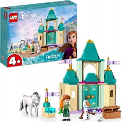 LEGO Principessa Disney Divertimento al Castello di Anna e Olaf, Set Costruzioni con Personaggi Frozen, Giochi per Bambine e Bam