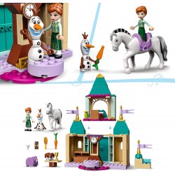 LEGO Principessa Disney Divertimento al Castello di Anna e Olaf, Set Costruzioni con Personaggi Frozen, Giochi per Bambine e Bam