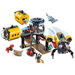 LEGO 60265 City Base per esplorazioni oceaniche, Avventure acquatiche per i bambini