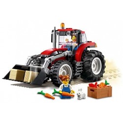 LEGO City Trattore Giocattolo, Playset Fattoria con Coniglio e Minifigure per Bambine e Bambini 5+ Anni, 60287