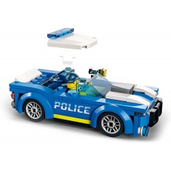 LEGO City Police Auto della Polizia, Set di Costruzione con Minifigure e Macchina Giocattolo per Bambini di 5 Anni, 60312