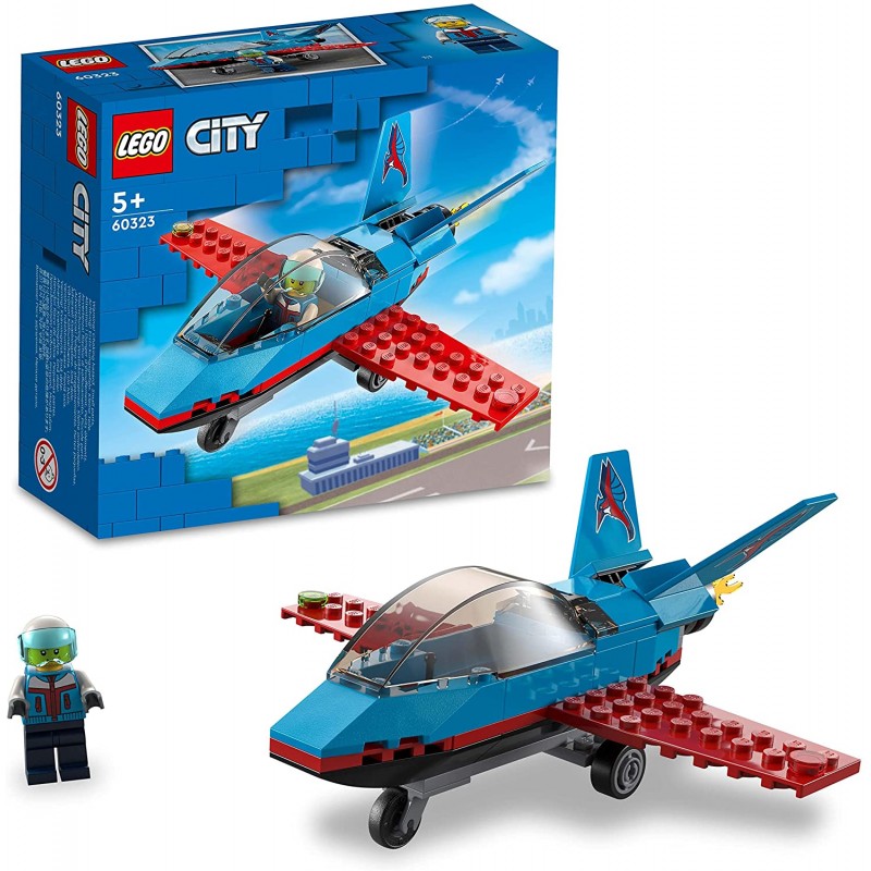 LEGO City Great Vehicles Aereo Acrobatico, Giocattolo con
