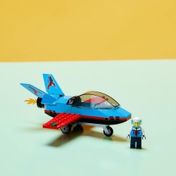 LEGO City Great Vehicles Aereo Acrobatico, Giocattolo con Minifigure del Pilota, Idea Regalo per Bambini di 5 Anni, 60323