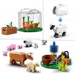 LEGO City il Fienile e Animali da Fattoria, Set con Trattore Giocattolo, Idea Regalo Educativa, Giochi per Bambini dai 4 Anni in