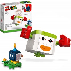 LEGO Super Mario Clown Koopa di Bowser Junior - Pack di Espansione, Set Costruzioni e Giocattoli per Bambini, 6 Anni, 71396