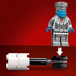 LEGO NINJAGO Battaglia Epica - Zane vs Nindroid Robot Guerriero, Giocattolo da Battaglia Rotante con 2 Minifigure, 71731