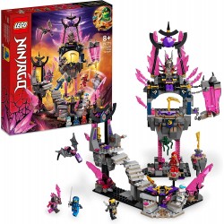 LEGO Ninjago Il Tempio del Re dei Cristalli, Set Serie TV Crystallized, Playset con Minifigure, Giochi per Bambini da 8 Anni in 